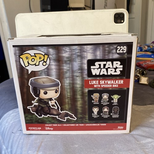 Funko Pop! Rides: Star Wars - Princess Leia with Speeder Bike (Chase) #228 - Picture 3 of 6
