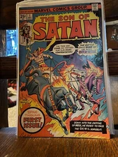 Marvel Comics Group The Son Of Satan Issue #1 1975