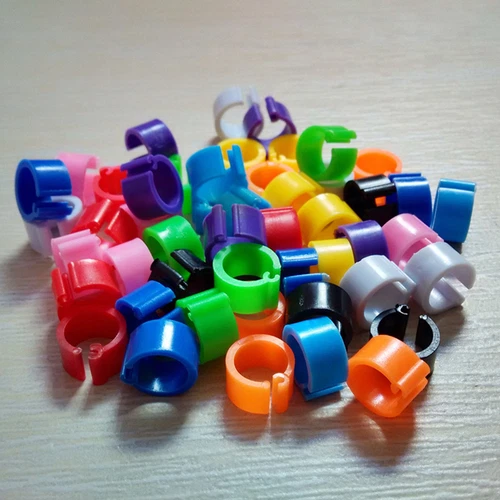 100PCS Chicken Leg Rings, Identification Bands, Tags, Clips, Poultry, 8mm - Picture 5 of 13