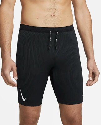 Nike Dri-Fit ADV AeroSwift 1/2 Length Racing Tights Men's Size Large  DM4622-010