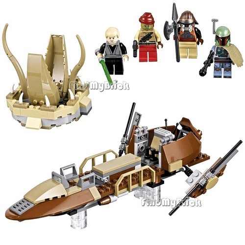 Lego Star Wars 9496 Desert Skiff (Boba Fett Lando Calrissian Kithaba & Luke) NEW - Picture 2 of 6