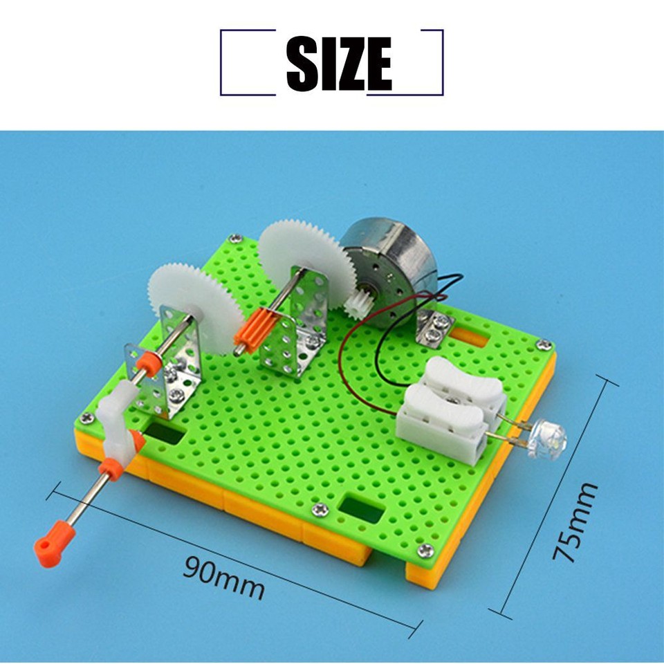 Kits Science Experiment Toys Physics Learning Dynamo Generator Model