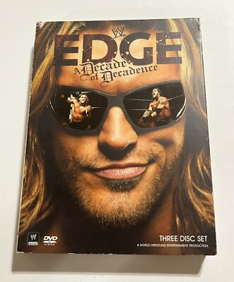 WWE エッジ ディケイド・オブ・デカダンス [DVD] 3枚組 WWE Edge a Decade of Decadence Wrestling 3-DISC Set DVD Complete