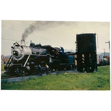 Vtg Locomotive Postcard, East Tennessee & West North Carolina Consolidation #207