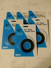 6 PK Headline Sign 73081 Graphic Art Tape, Black, 1/8-Inch Wide, 324 Inches Long