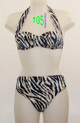 NEUF @@ MAILLOT 2 PIECES BIKINI BANDEAU + PAIN DE SUCRE Mishi + 1 ou 2 - Photo 1/3