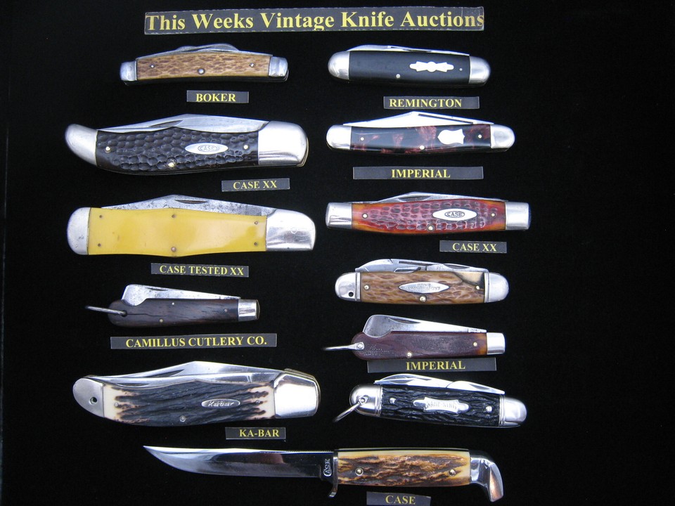 CASE XX USA 6275 SP RED BONE MOOSE KNIFE 19651969 OLD