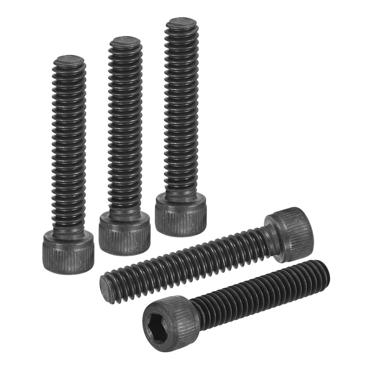 DTGN #10 X 1.5 Inch Phillips Pan Head Self-Tapping Screws – 50-Pack, Black Oxide 304 Stainless Steel Sheet Metal & Wood Screws, Corrosion Resistant