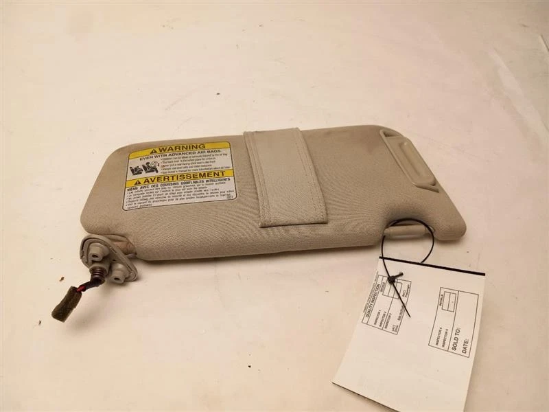 FRONT DRIVER SUN VISOR fits SUBARU OUTBACK 2012 - 2014 - Image 2 of 4