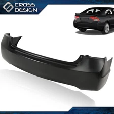 Rear Bumper Cover Replacement Fit For 2006-2011 Honda Civic Sedan 4-Door 06-11