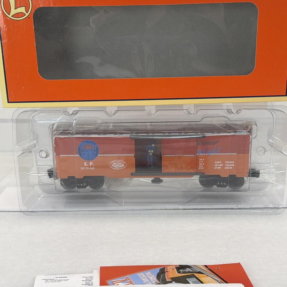 Lionel 6-52170 Chicagoland CLRC Southern Pacific Uncle Herb Operating BC O NEW ! - Image 2 of 4