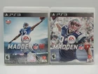 Madden NFL 16 & 17 (Sony PlayStation 3) Lot of 2 PS3 Games - TESTED