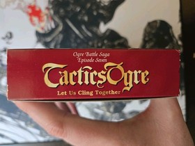 Tactics Ogre Box, Tray, Card Only Super Famicom SFC Near Mint