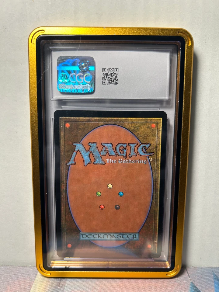 **MTG  Copper-Leaf Angel Prophecy Magic the Gathering **FOIL CGC 8 NM/MINT** - Image 2 of 2