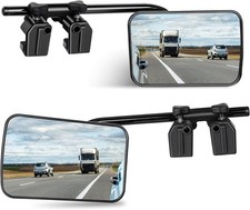 2 Stück Wohnwagen Spiegel Aufsatzspiegel Zusatzspiegel Wohnmobile Verstellbarer 
