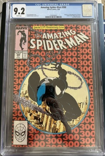 Amazing Spider-Man #300 CGC 9.2 (1988 Marvel) 1st Venom - White Pages