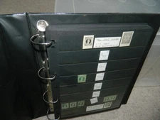 QUEENSLAND MINT & USED STAMPS COLLECTION ON HAGNER PAGES IN LARGE ALBUM