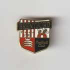 D11903 Ancienne Broche Émaillée Blason Armoierie Haut Barr Collection