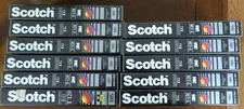 Lot of 11 Scotch EG-T120 Blank VHS Tapes Sealed NEW