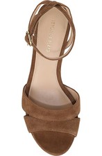 NEW Veronica Beard Cecile Leather Cap-Toe Slingback 8.5 Silver Black. Orig 375