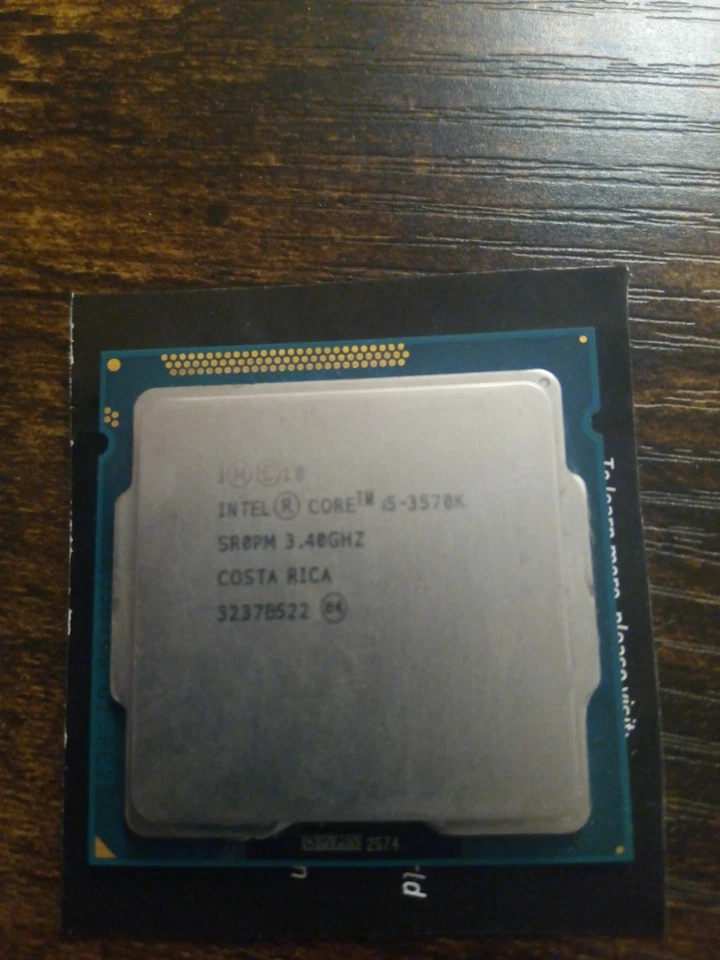 Intel Core i5-3570K 3.40 GHz Quad-Core CPU Processor SR0PM LGA1155 Tested - Image 2 of 4