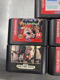 5 Game Bundle  (Sega Genesis, 1991) Authentic game Only Tested Working