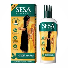 SESA Ayurvedic Hair Oil With Bhringraj  17 Rare Herb, Hair Growth Strengthening