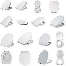 Toilettendeckel mit Absenkautomatik klobrille Stabil Toilettensitz #2207