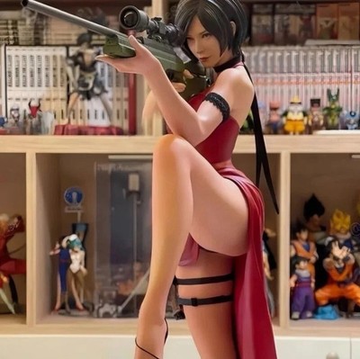   Figurine Ada Wong 34 Cm  Resident Evil Remake Edition Statue Collection Waifu