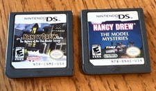 Nintendo DS - Nancy Drew Model Mysteries & Clue Bender Society Game Cartridge