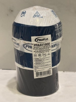 #ad ProFlo AAV Air Admittance Valve Vent 2quot; X 3quot; ABS Adapter PFAAV160A 160 DFUs NEW $21.55