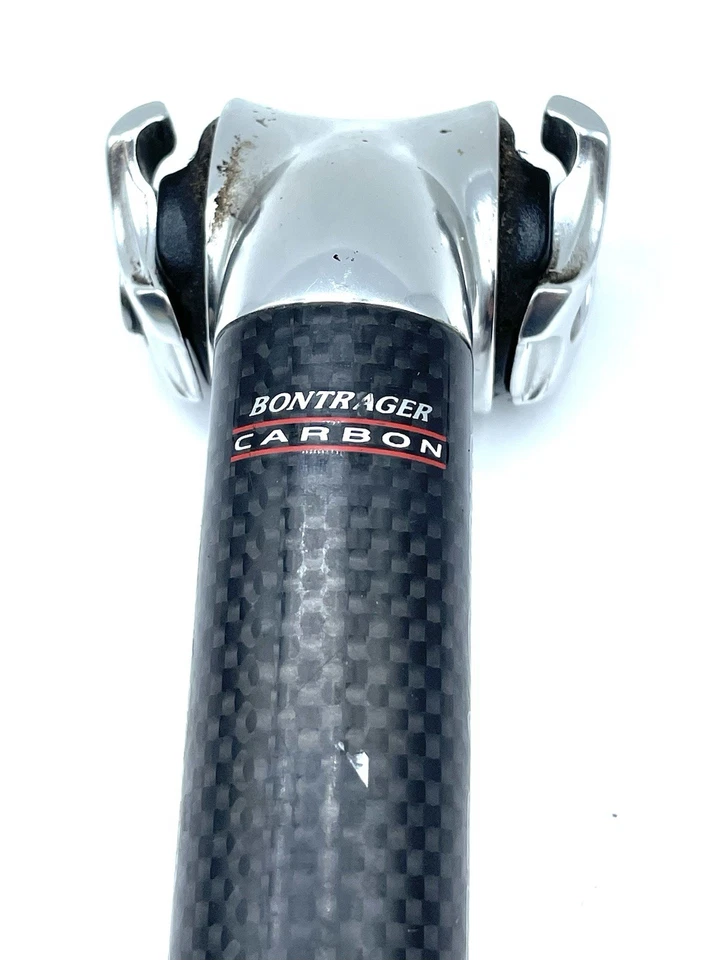 Assento de fibra de carbono Bontrager 27,2 x 260 mm bicicleta de estrada - Imagem 2 de 4