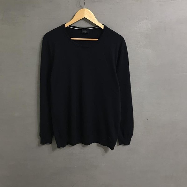 Men JOOP! Pullover Navy Wool XL