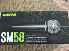 Shure SM58-LC Wired XLR Dynamic Microphone