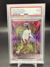 2022 Jaquan Brisker Certified Mirror Purple /10 #175 RC PSA 9 