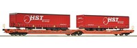 Roco 6200260 Containerwagen Wascosa Ep 6 Auf Wunsch Achsen FüR MäRklin Gratis