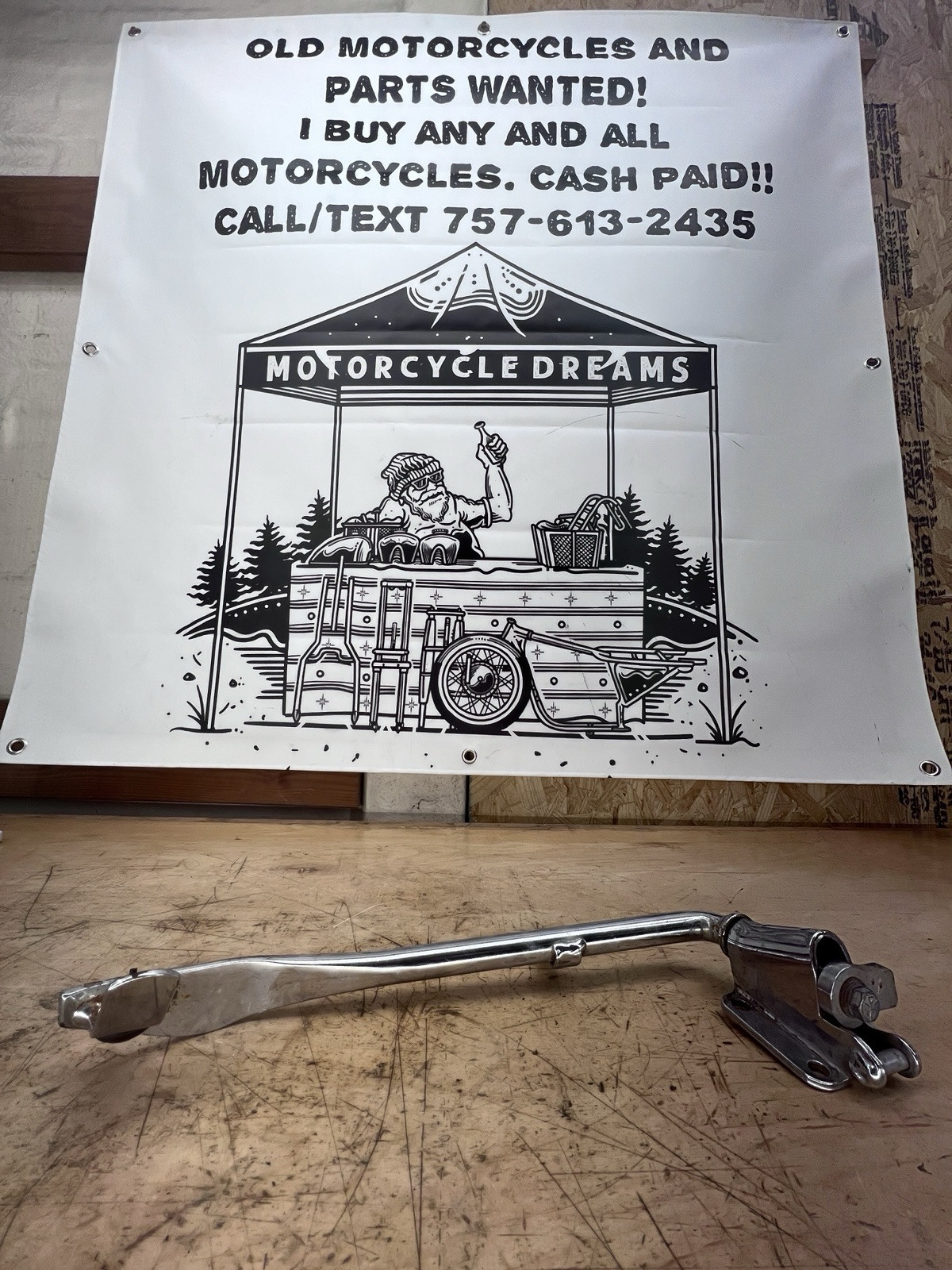 1998 Harley Davidson Road Glide Jiffy Stand Kick Stand 50075-83
