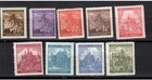 GERMANY BOHEMIA AND MORAVIA 1941 64-72 TILO Y PAISAJES