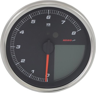 Koso HD-05 Multifunction Meter | Silver (BA072000)