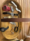 Vintage Watch Cufflink  Lot Bulova Casio Boeing G shock Geonaute Aquatech & More