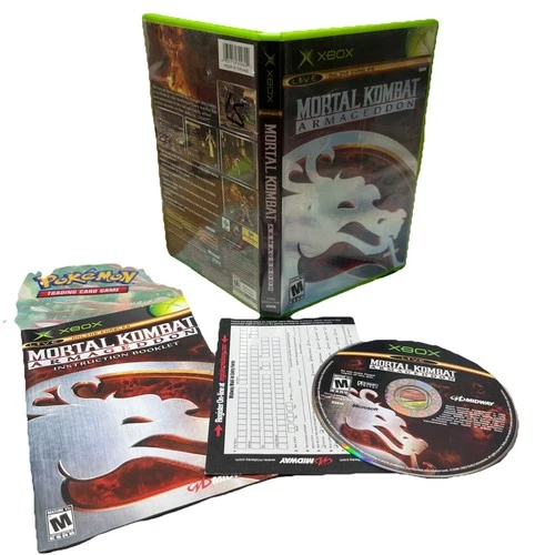 Mortal Kombat: Armageddon (Microsoft Xbox, 2006) CIB GREAT CONDITION