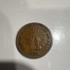 Indian Head Small Cent 1881 Circulated BN Uncertified
