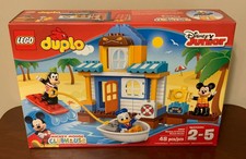 mickey mouse duplo beach house