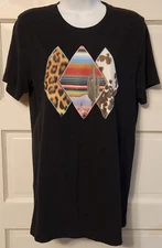 Rowdy Crowd Desert Cactus Graphic Tee - Medium Preowned