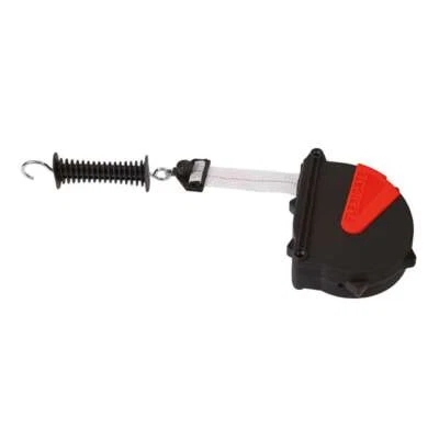 AKO Cancello avvolgibile per recinzione elettrica con nastro banda 40 mm per paddock