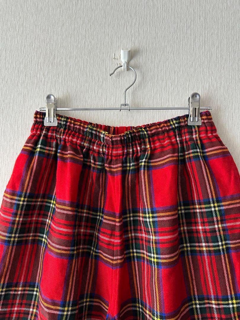 Comme Des Garçons Gabardine Check Pants Size 32 - A Comme Des Garçons Gabardine Check Pants Size 32 - A