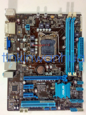 FOR Asus P8B75-M LX Socket LGA1155 B75 Motherboard DDR3 PCIE 3.0 100% Teste OK