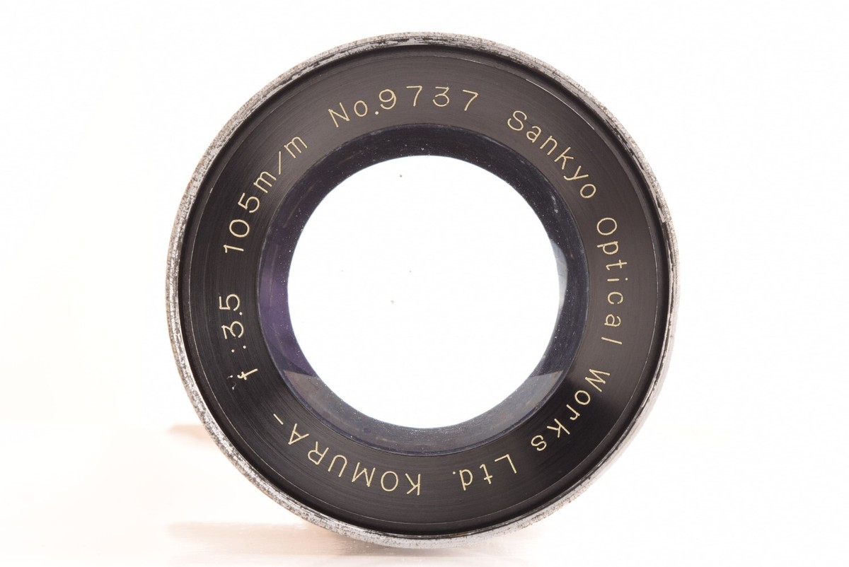 Sankyo Optical Works KOMURA 105mm f3.5 LTM 39mm #9737 kjm