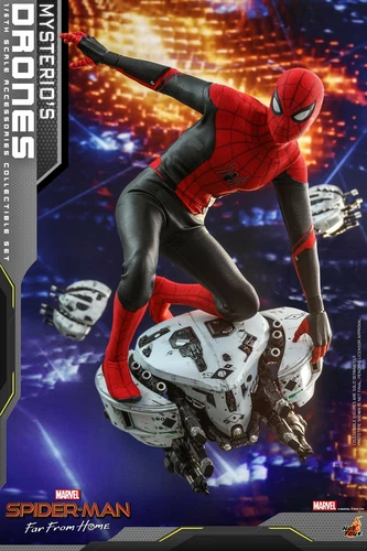 En stock Hot Toys ACS011 SPIDER-MAN: LEJOS DE CASA 1/6 DRONES MYSTERIO'S - Imagen 11 de 14