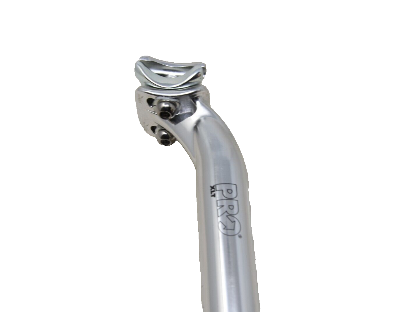 PRO XLT Shimano Polished Alloy Seatpost Silver 240 x 26.8mm Double Clamp Bolt eBay